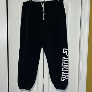 Victoria’s Secret PINK Sweatpants | Women’s Size L | Black